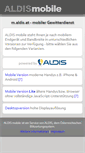 Mobile Screenshot of mobile.aldis.at